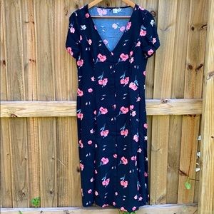 H&M floral maxi dress, size 10, NWOT